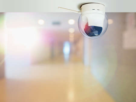 security camera in stalled for monitor, indoor use, or cctv to record and property protection