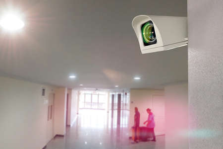security camera installed for monitor, indoor and outdoor use, or cctv to record for property...