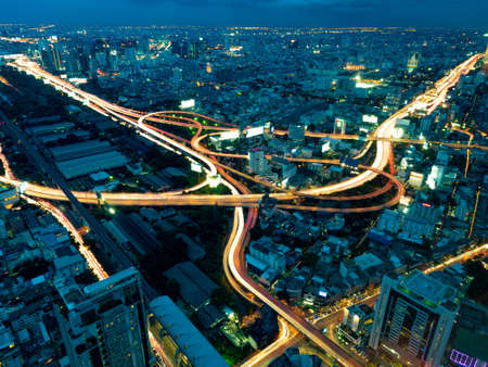 many building in the city landscape showing office and recident towers, urban and road, panoramic...