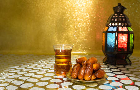 ramadan food, traditional muslim culture food for ramadan kareem night, prayer for Allah by fasting...