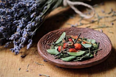 medicinal herbs, phytotherapyの写真素材