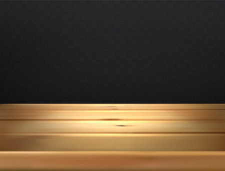 Wooden background with space for text. Vector illustration. Eps 10のイラスト素材