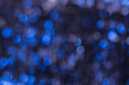 Dark blue bokehの写真素材