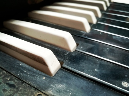 Piano keyboardの写真素材
