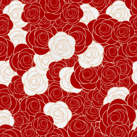 Rose patternのイラスト素材