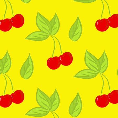 Color vector pattern cherry