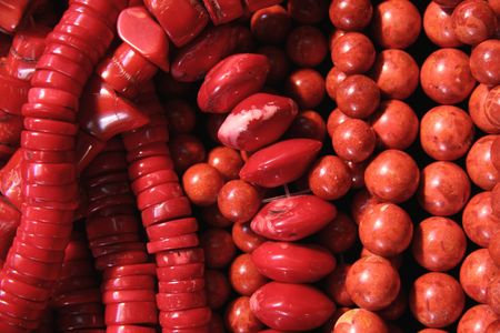 Strings of coral beds backgroundの写真素材