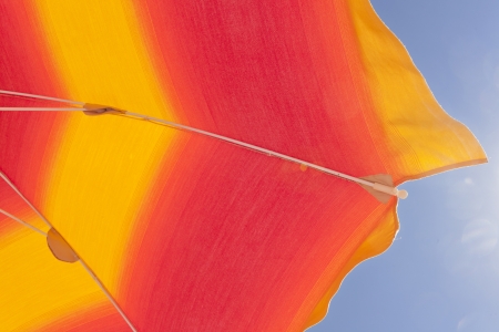 beach umbrellaの写真素材