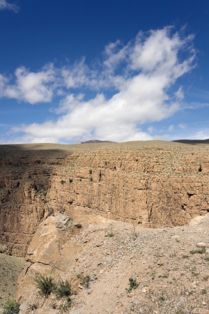 desert plateau in moroccoの写真素材
