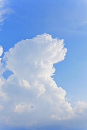 summer cloudsの写真素材