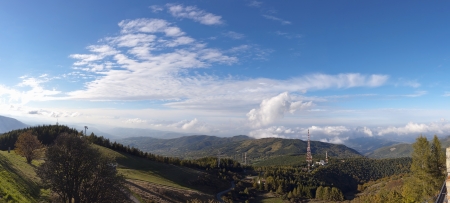 view from the appenninesの写真素材