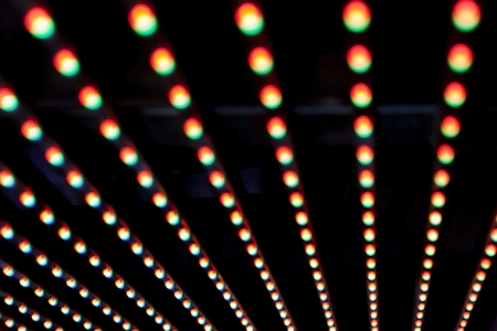 led wall backgroundの写真素材