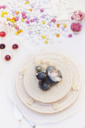 wedding cakeの写真素材
