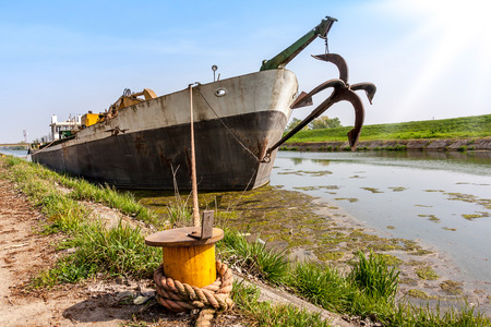 abandoned cargoの写真素材