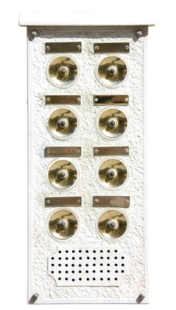 doorbell isolated on white background