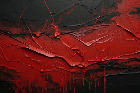 Abstract colorful synthetic material background - artistic texture with a mix of many colors on raw canvas - generative aiの素材