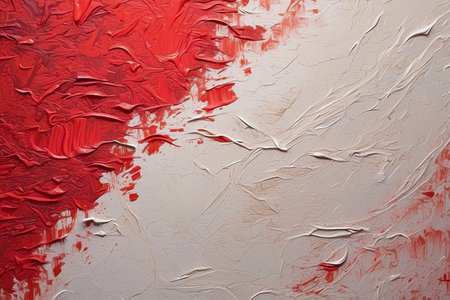 Abstract colorful synthetic material background - artistic texture with a mix of many colors on raw canvas - generative aiの素材