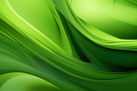 Abstract green background. generated AI.の素材