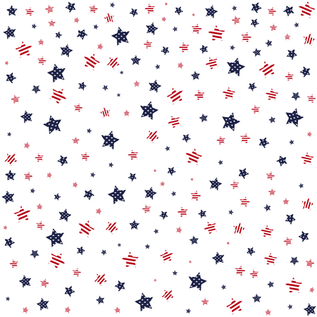 American united states stars backgroundのイラスト素材