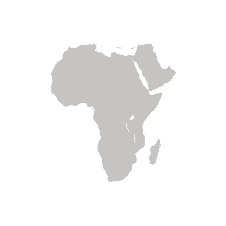 africa mapのイラスト素材