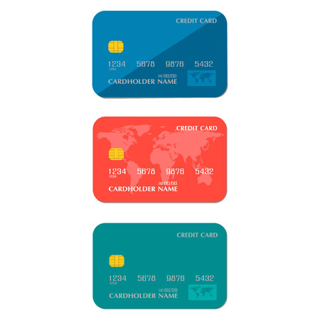 credit cardのイラスト素材