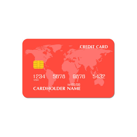 credit cardのイラスト素材