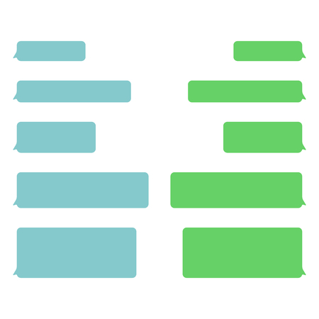 Chat application.のイラスト素材