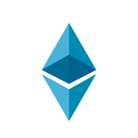 A design of ethereumのイラスト素材