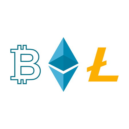 cryptoのイラスト素材