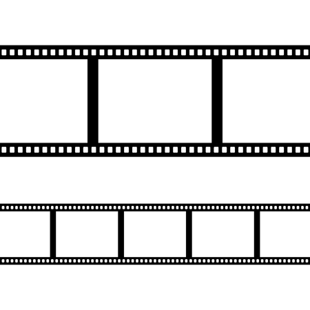 Film line isolated on white background. Vectorのイラスト素材