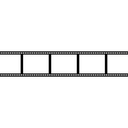 Film line isolated on white background. Vectorのイラスト素材