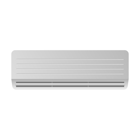 Air condition on white back. Vector illustrationのイラスト素材