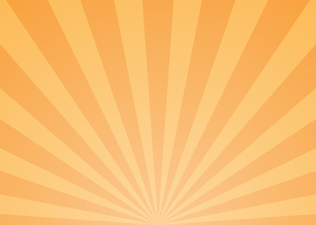 Abstract light orange rays background. Vector eps10のイラスト素材