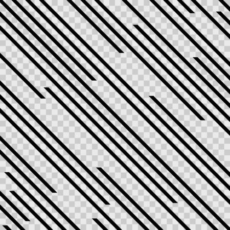 Abstract line pattern isolated on transparent backgroundのイラスト素材