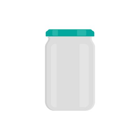 Glass jar icon simple design. Vector eps10のイラスト素材
