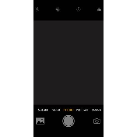 Viewfinder camera in your device. Vector eps10