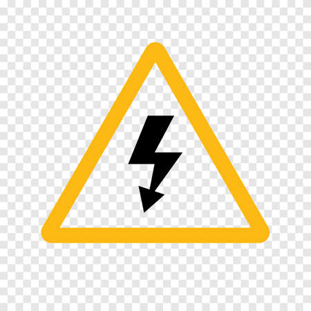 Warning danger sign icon simlpe designのイラスト素材
