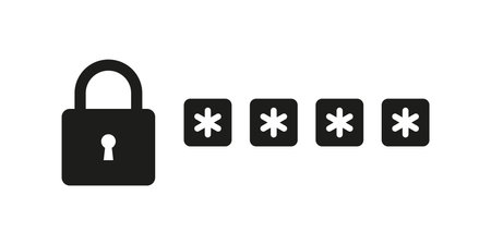 Verification icon symbol set simple designのイラスト素材