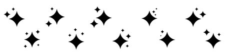 Sparkle star icons. Shine icons. stars sparkles vectorのイラスト素材