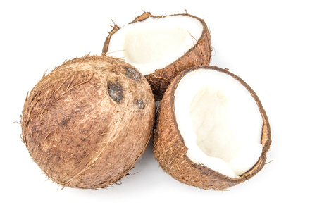 Coconut isolated on a white background