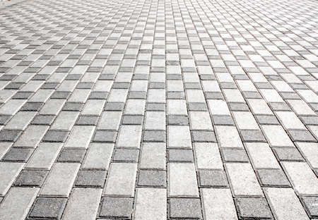 Path, paved with paving tiles