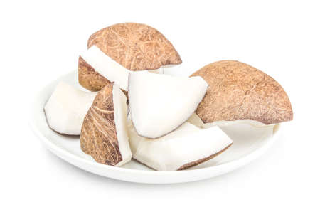 Coconut isolated on a white background