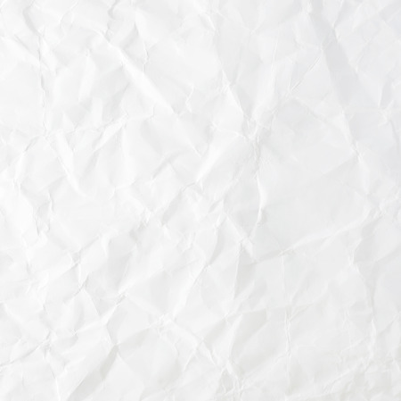 White crumpled paper for background imageの写真素材