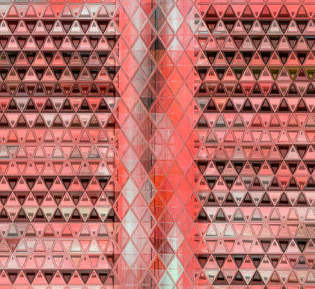 vintage traditional red painted weathered wooden shutters patterns and designs on a black background
