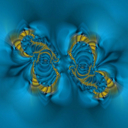 abstract fractal background a computer-generated 2D illustration, textureの写真素材