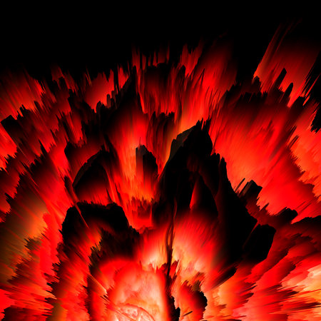 Abstract fractal. Fractal art background for creative design. Decoration for wallpaper, desktop, poster, cover booklet. Print for clothes, t-shirt. Creative illustration for designの写真素材