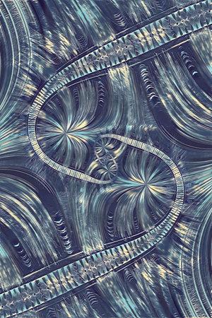 Abstract fractal. Fractal art background for creative design. Decoration for wallpaper, desktop,...