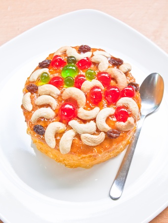 Fruit cakeの写真素材