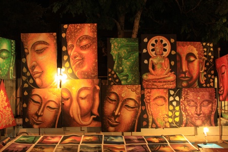 Buddha on streetのeditorial素材