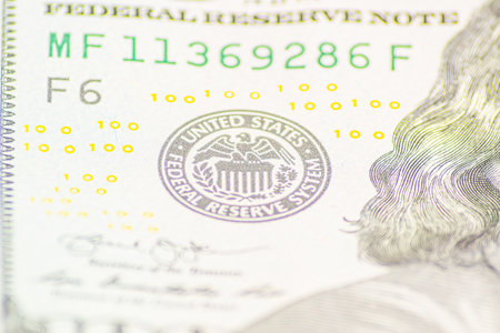 Background of 100 dollars. Macro, close-up money. Lots of 100 dollar bills, the concept of US cash...
